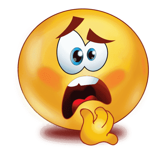 Scared Emoticon PNG Clip Art - Best WEB Clipart