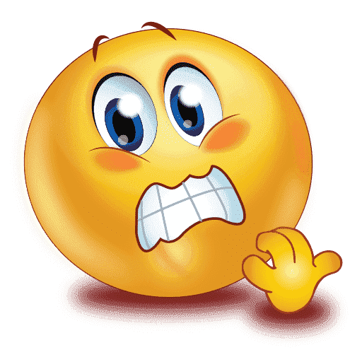 Scared Emoji Cartoon Face, Emoji, Style, Design PNG Transparent Image and  Clipart for Free Download