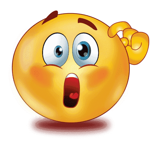 shocked animated emoticon