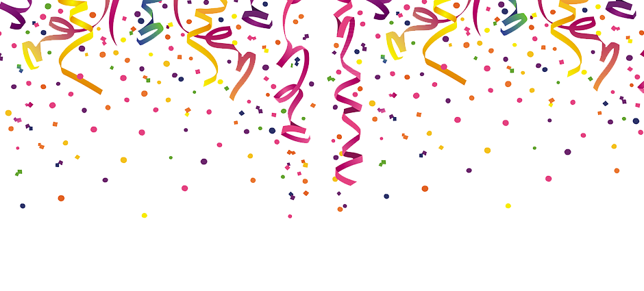 new year confetti png