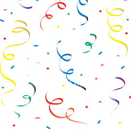 animated confetti clipart