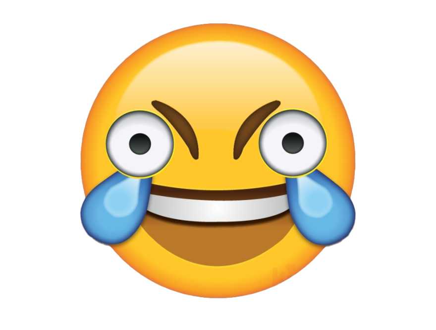 emoji laughing face