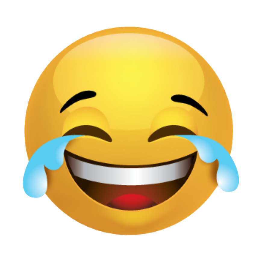 laughing emoji transparent