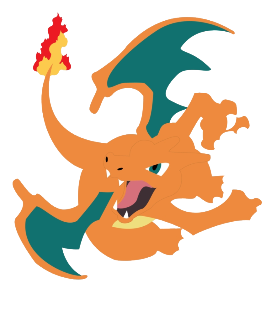 Mega Charizard X Logo PNG Vector (SVG) Free Download