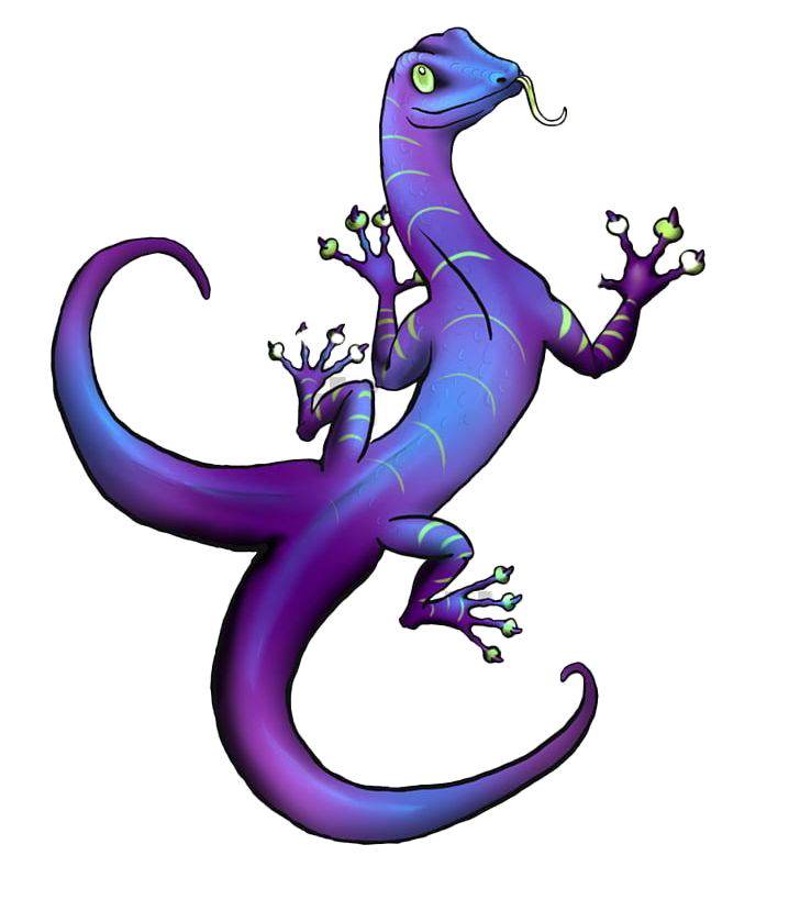 purple lizard