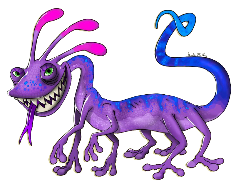 Purple Lizard