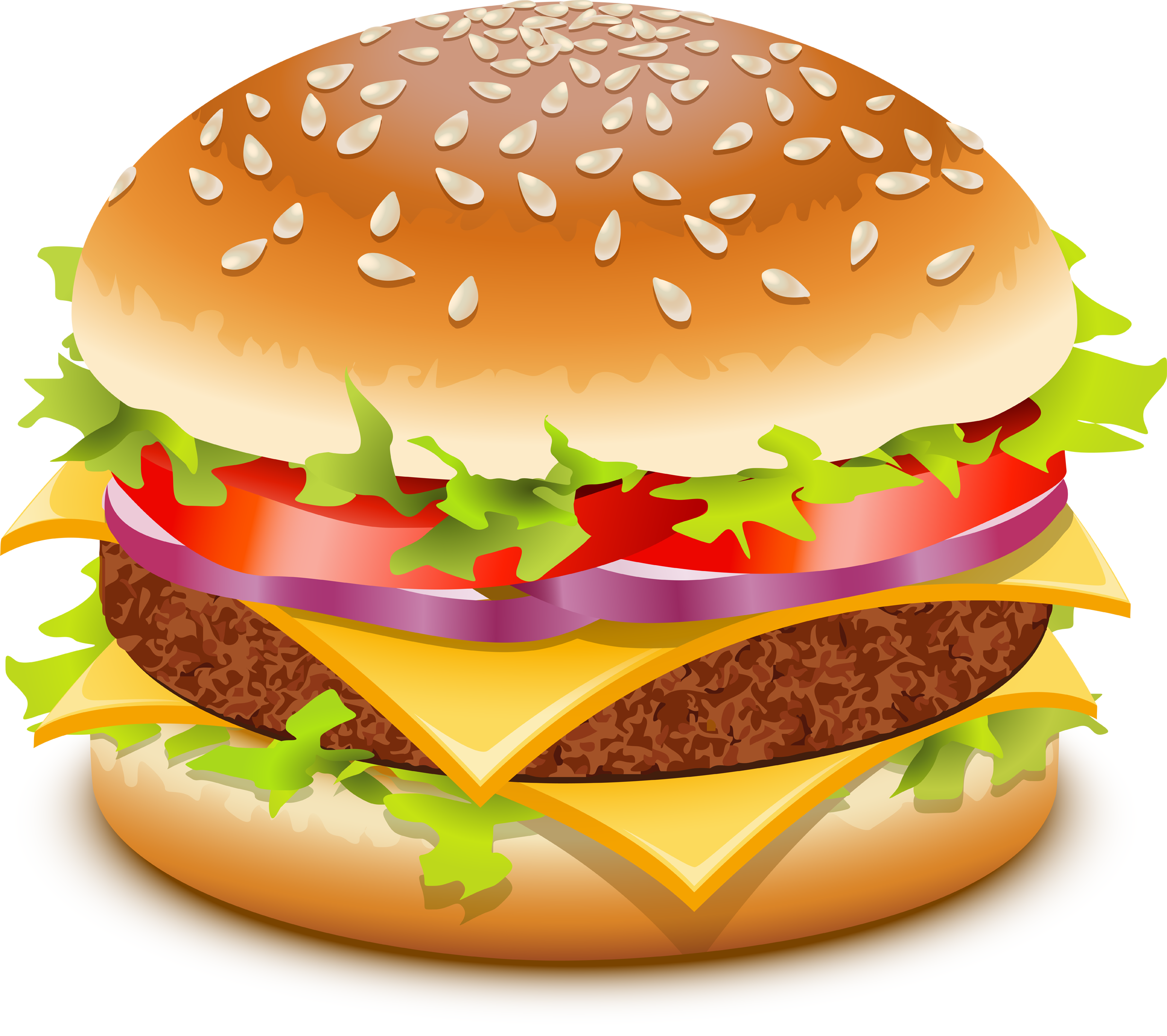 hamburger transparent background