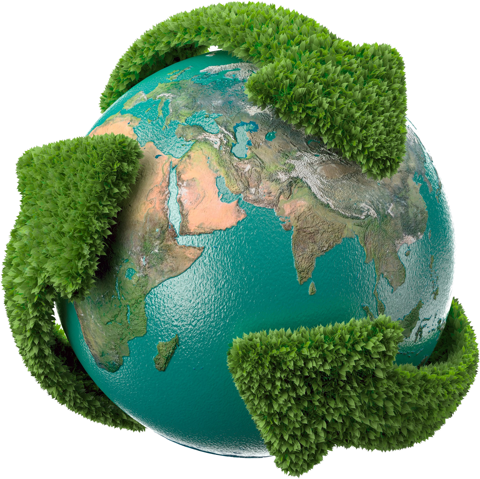 green globe logo hd