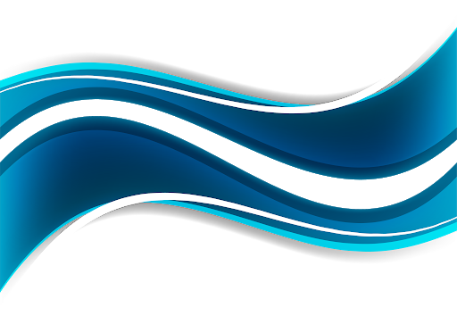 Abstract blue wave on transparent background PNG - Similar PNG