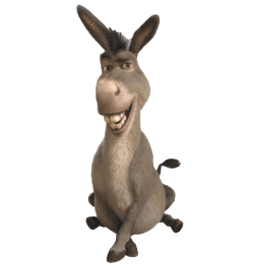 Funny, Donkey, Shrek Character PNG Transparent Background, Free Download  #47495 - FreeIconsPNG