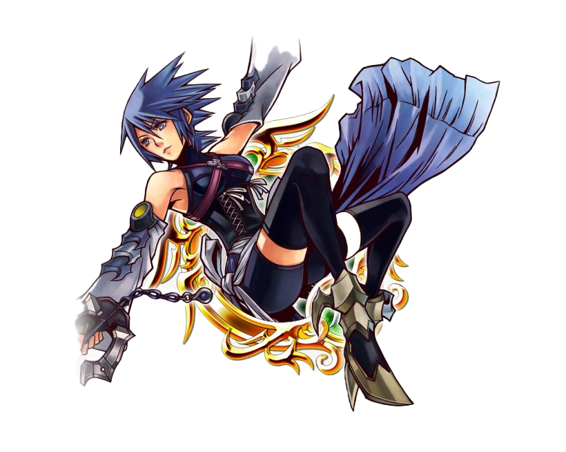 kingdom hearts aqua art