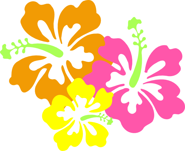 hawaiian luau clip art free