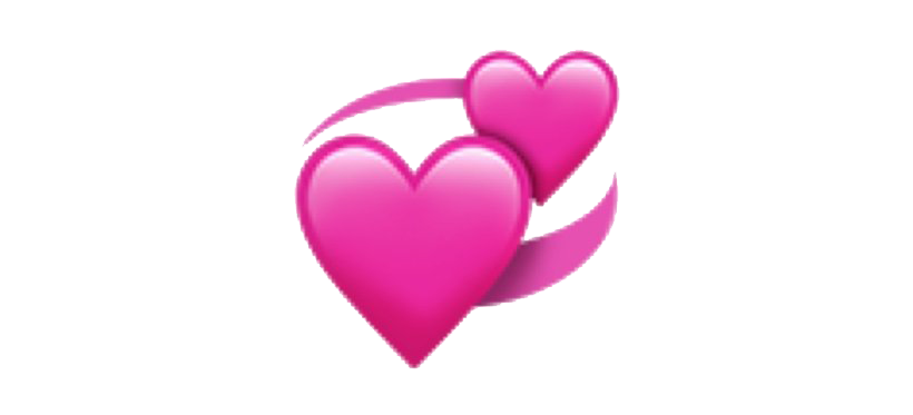 pink heart emoticon