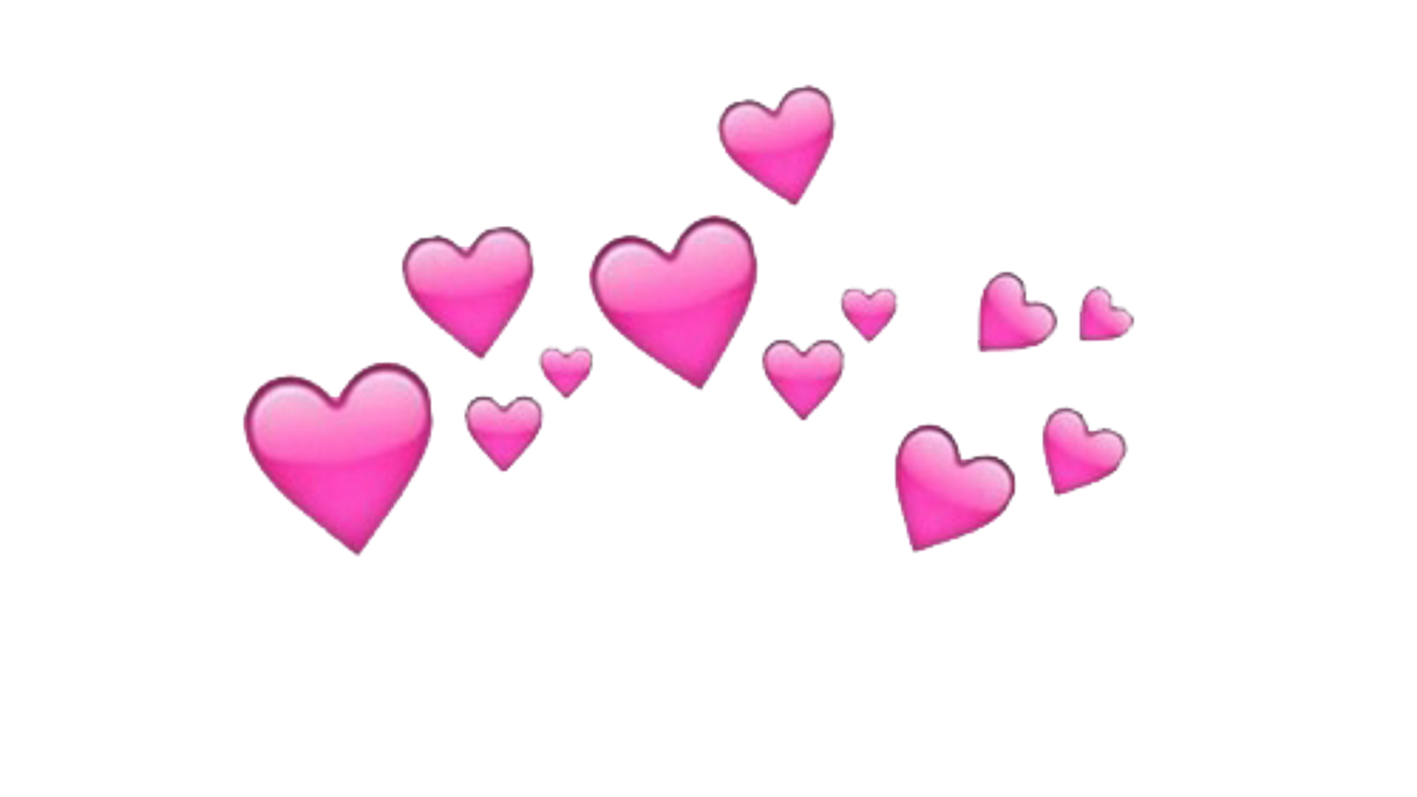 Pink Heart Shape PNG Transparent Images Free Download