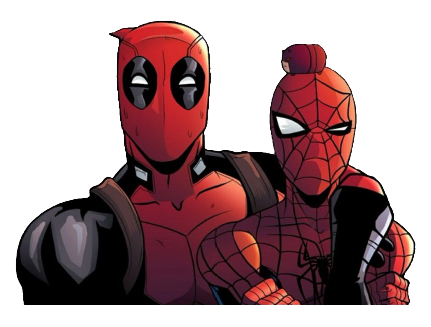 Download Spiderman And Deadpool Free Download Image HQ PNG Image |  FreePNGImg