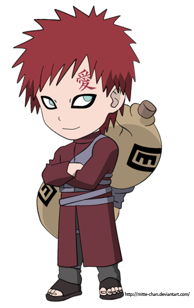 naruto and gaara chibi