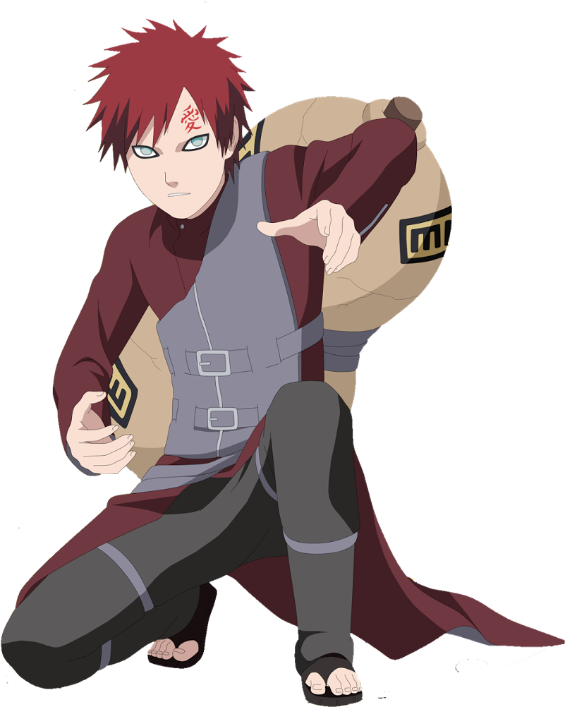Download Naruto Gaara Picture Free Photo HQ PNG Image