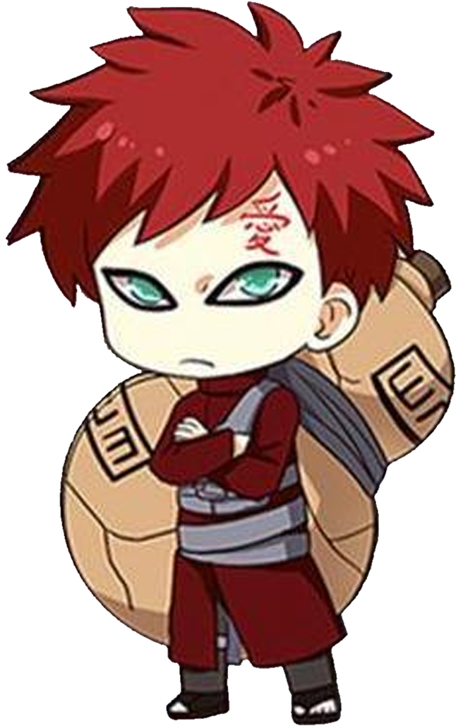 naruto and gaara chibi