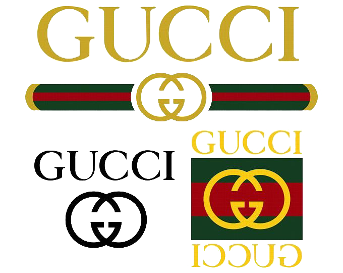 Gucci Logo transparent background PNG cliparts free download