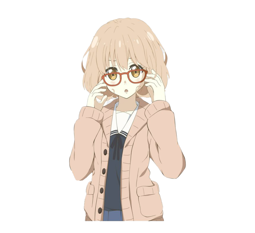 FREE DOWNLOAD Beyond The Boundary Mirai Kuriyama Transparent Background