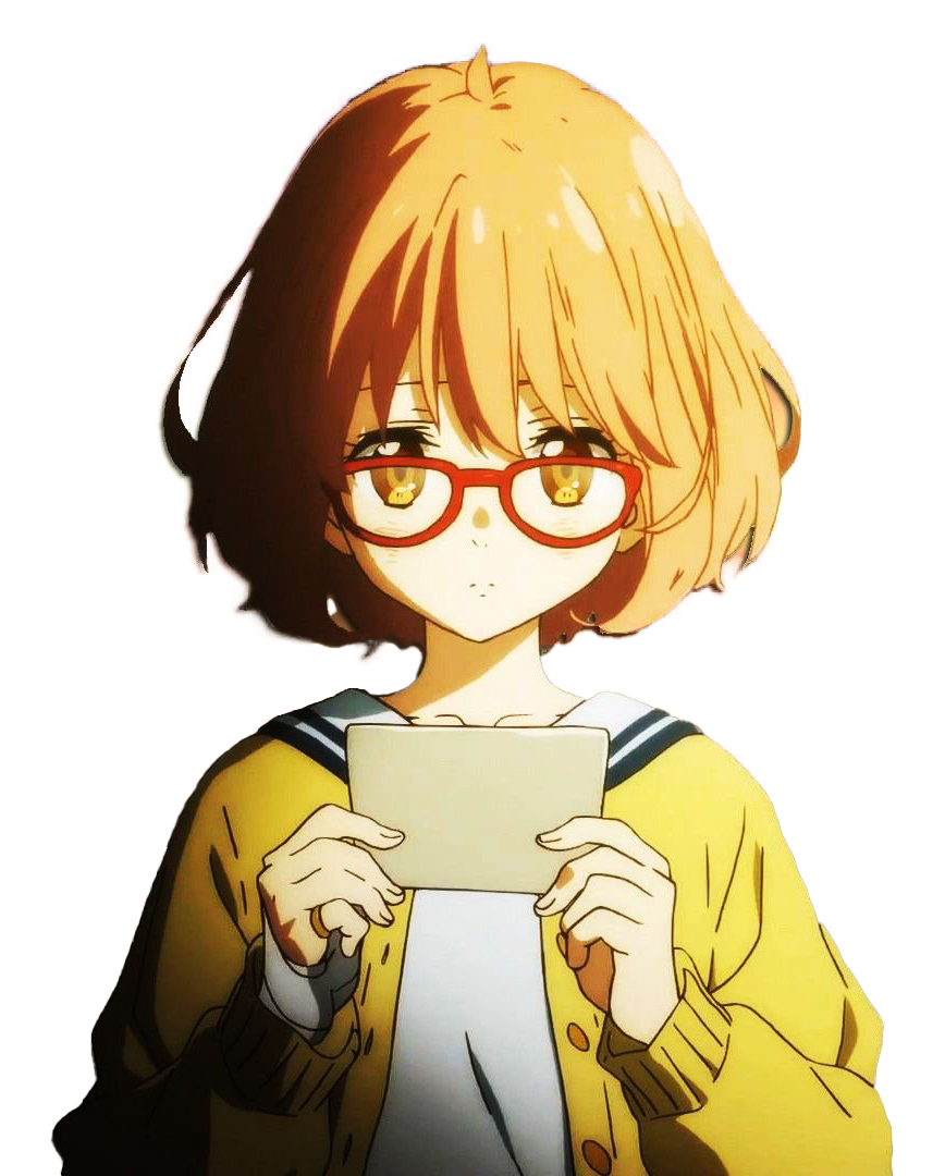 FREE DOWNLOAD Beyond The Boundary Mirai Kuriyama Transparent Background