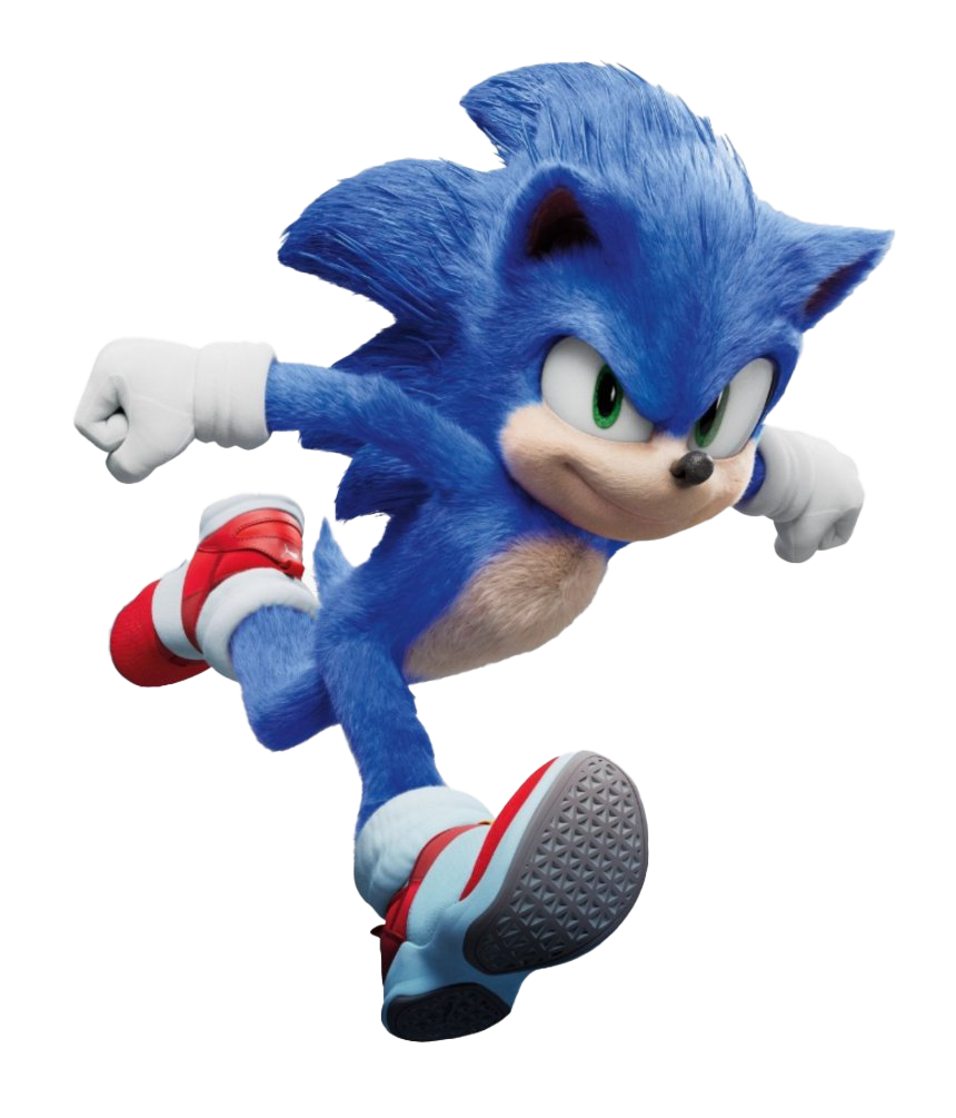 Sonic the Hedgehog transparent image download, size: 880x961px