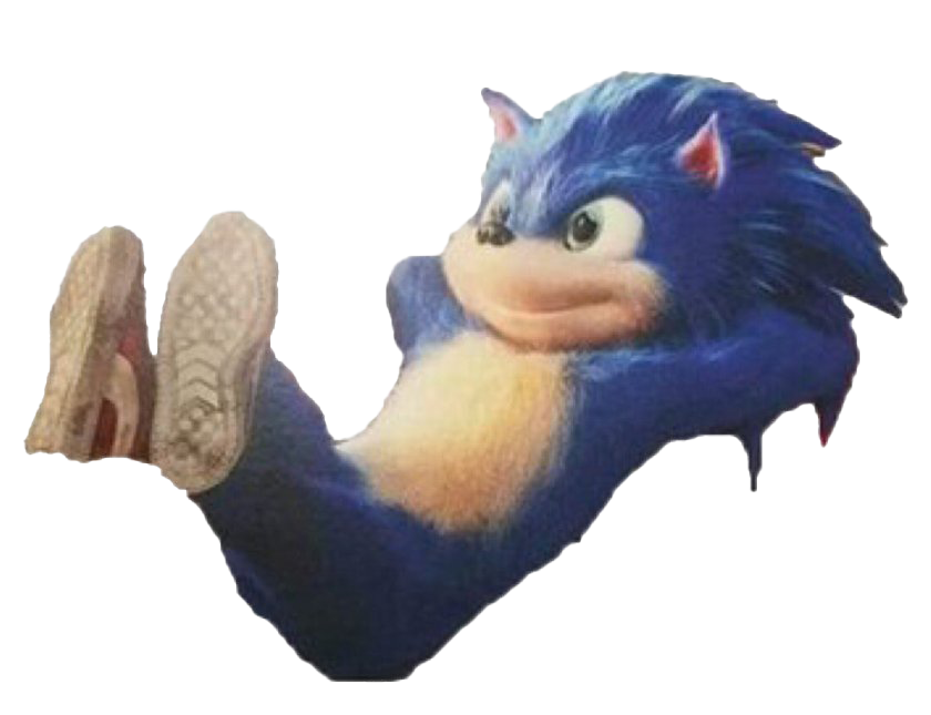 Download Sonic The Movie Hedgehog Free HQ Image HQ PNG Image