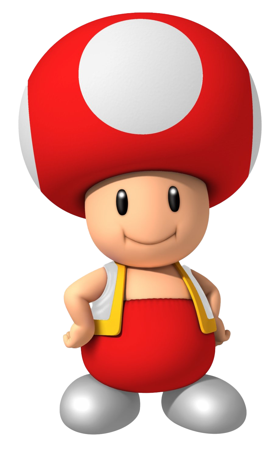 Red Toad From Mario 