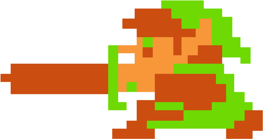 Pixel Art Link Zelda, HD Png Download, png download, transparent