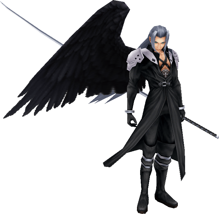 final fantasy sephiroth wings