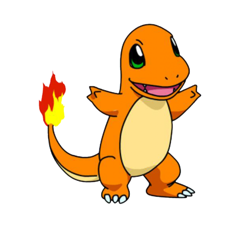 Pokemon charmander transparente fundo PNG