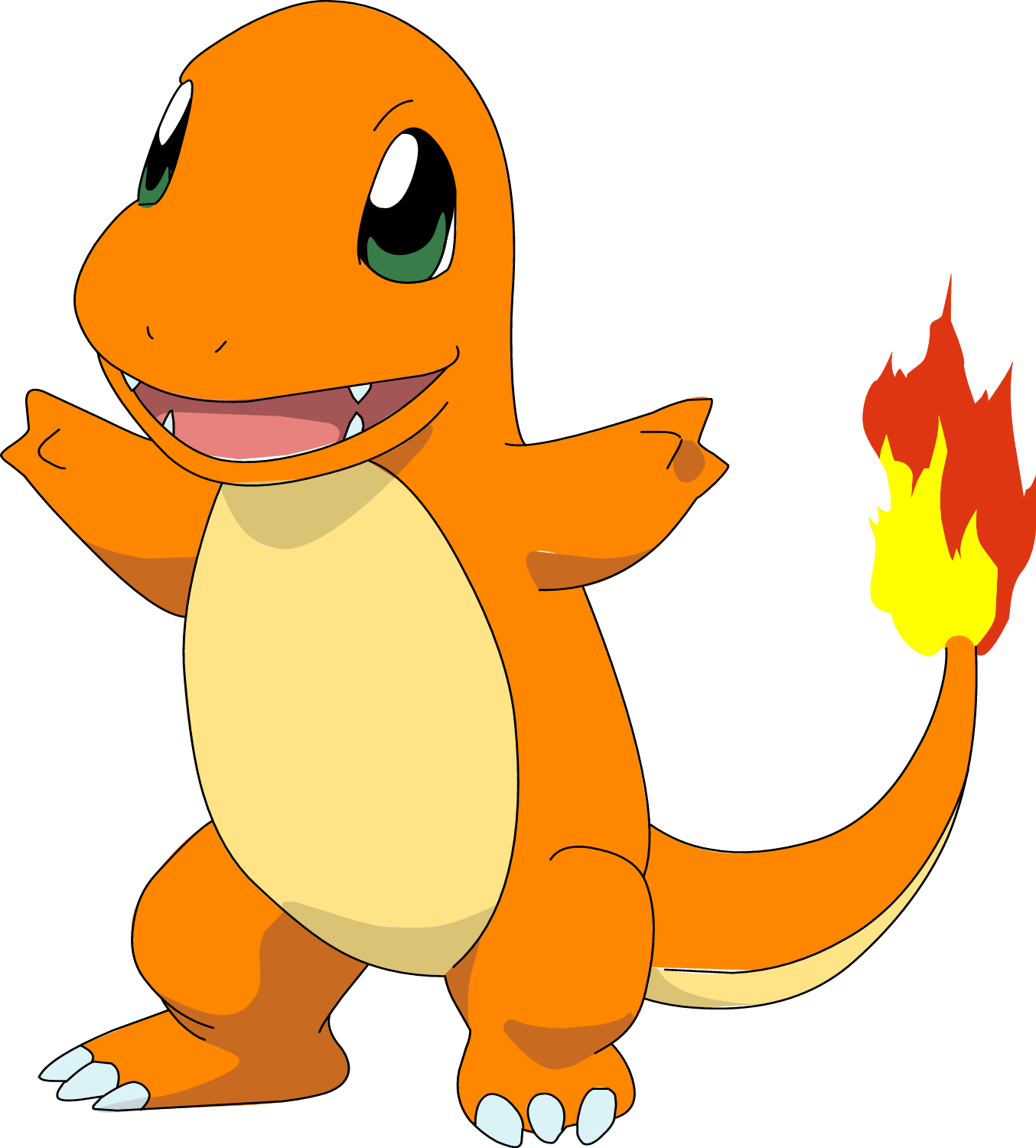 Pokemon charmander transparente fundo PNG