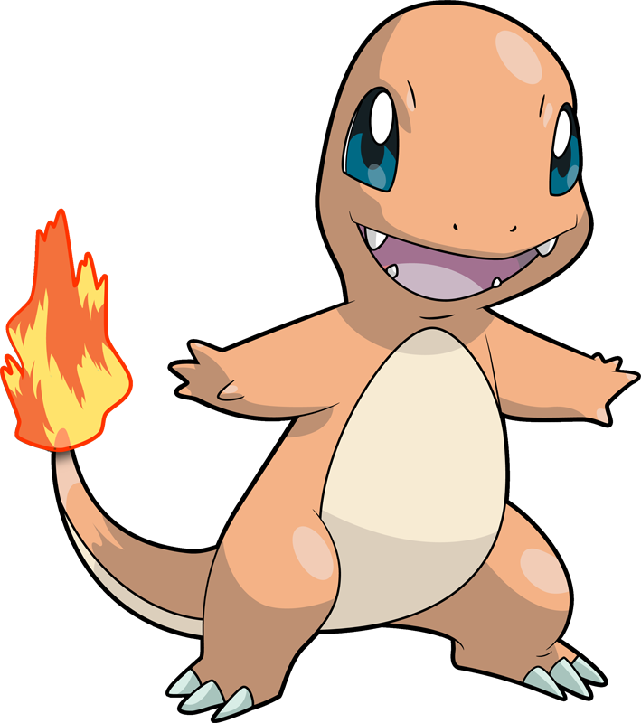 Pokemon charmander transparente fundo PNG