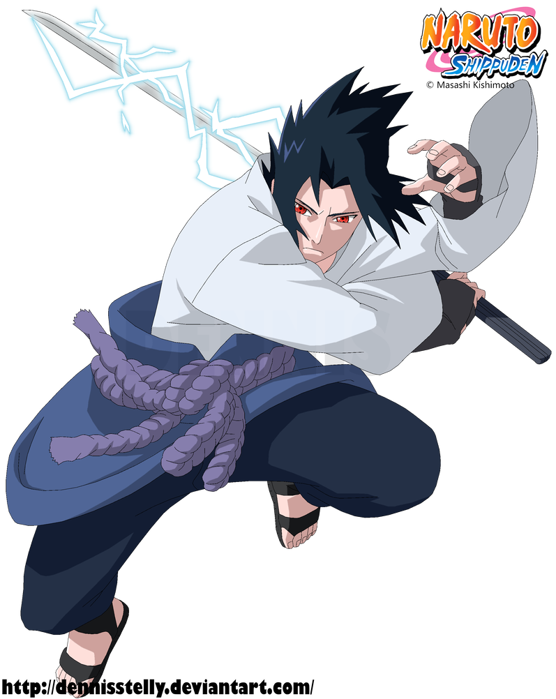 sasuke curse mark chidori wallpaper