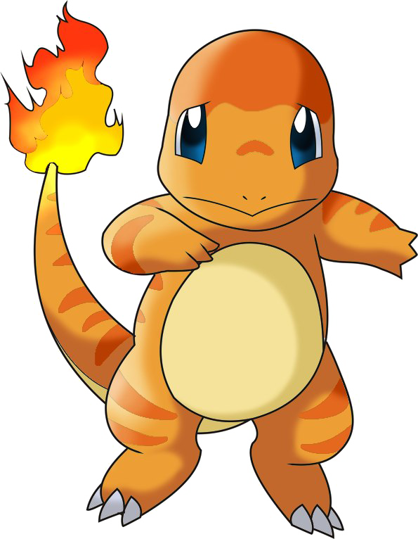 Pokemon charmander transparente fundo PNG