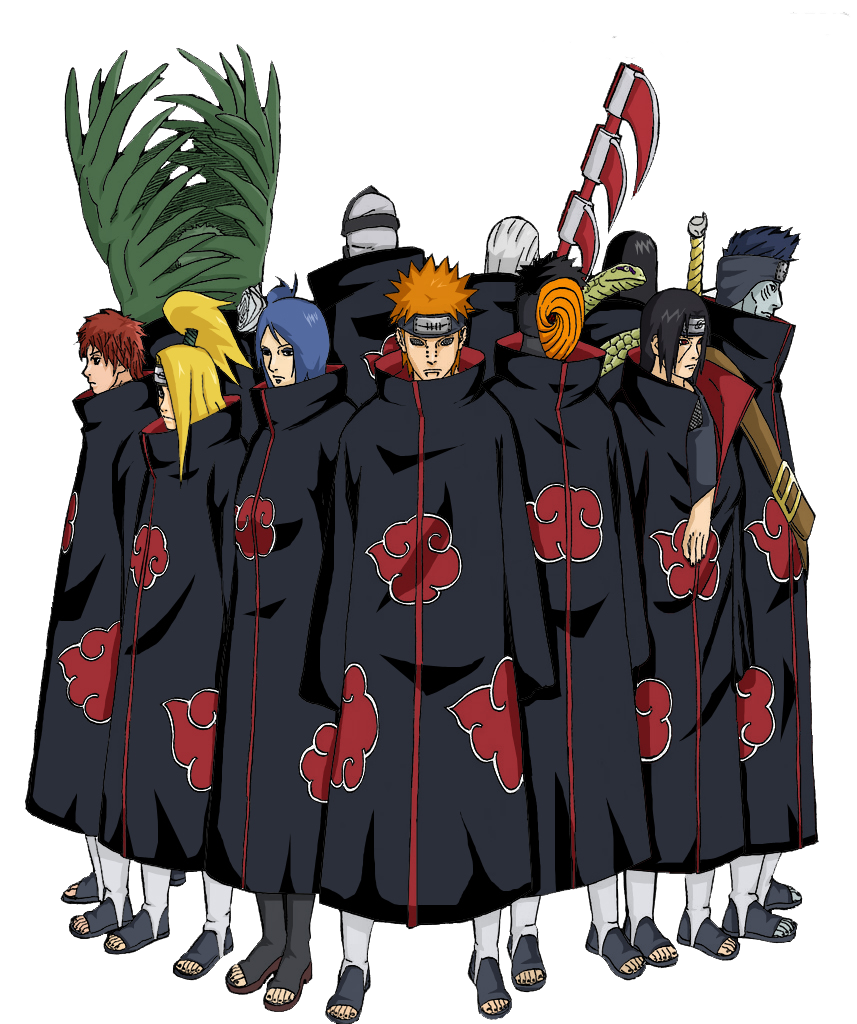 Download Naruto Akatsuki Free HQ Image HQ PNG Image