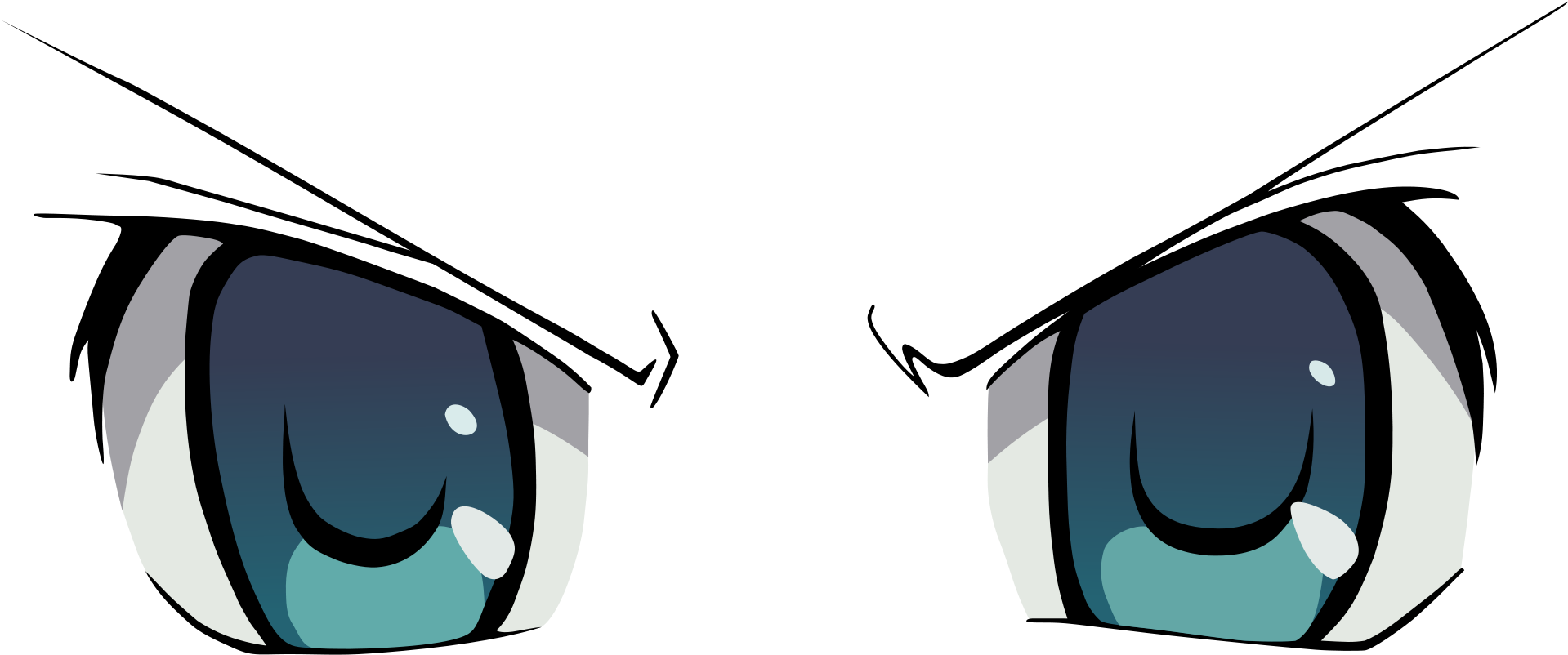 Anime Eyes PNG Transparent Background, Free Download #30702