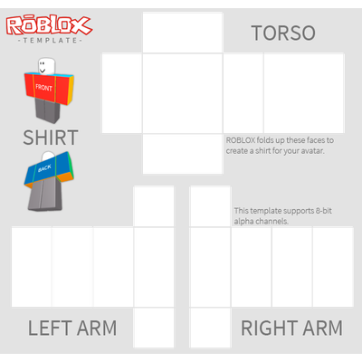 Download 23 Images Of Template For Roblox On Ipad - Black Shirt