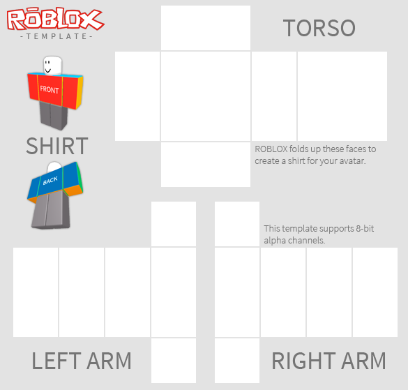 Download Roblox Picture Shaded Shirt Template HQ PNG Image