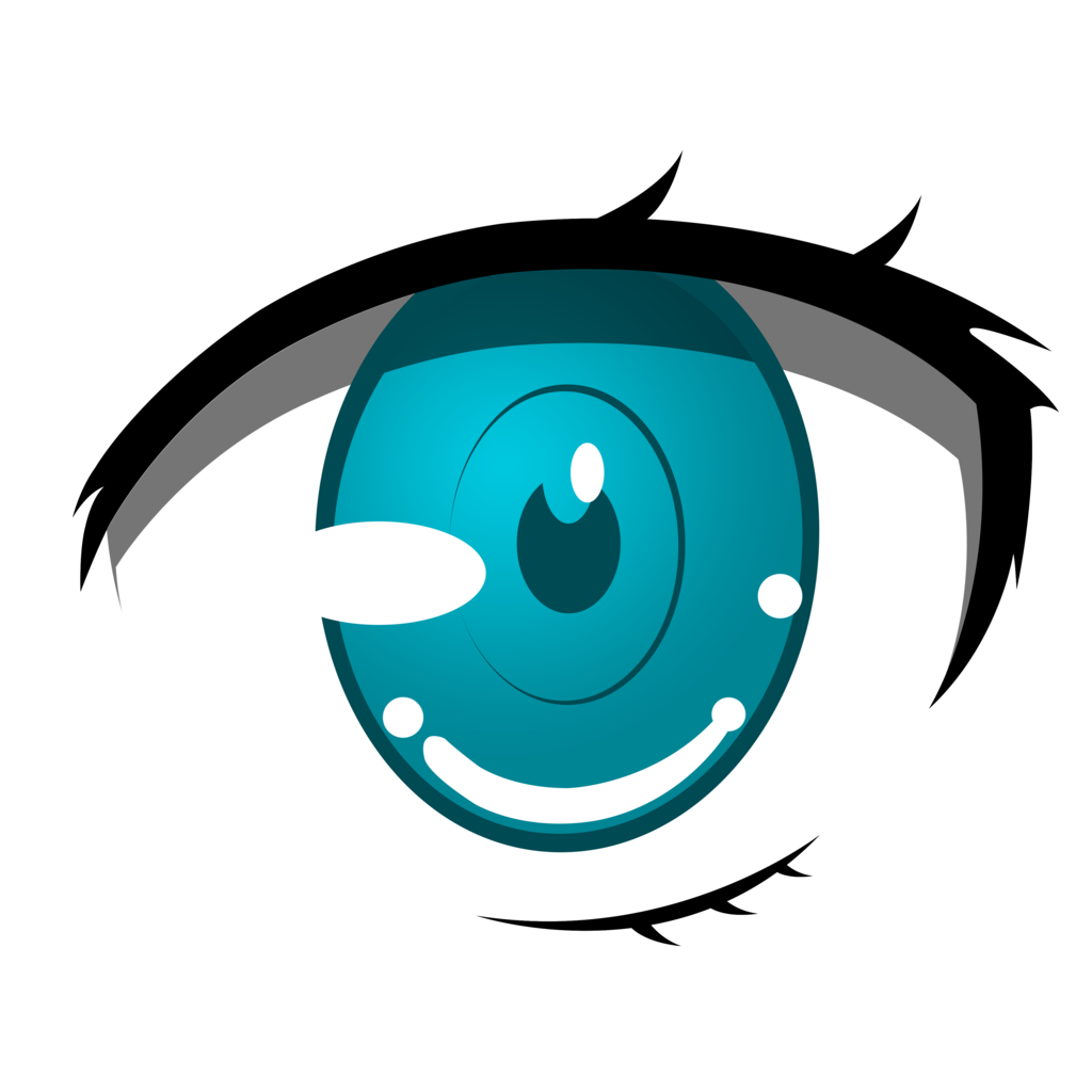 Cute Anime Eyes Png - Transparent Background Anime Eyes Png, Png