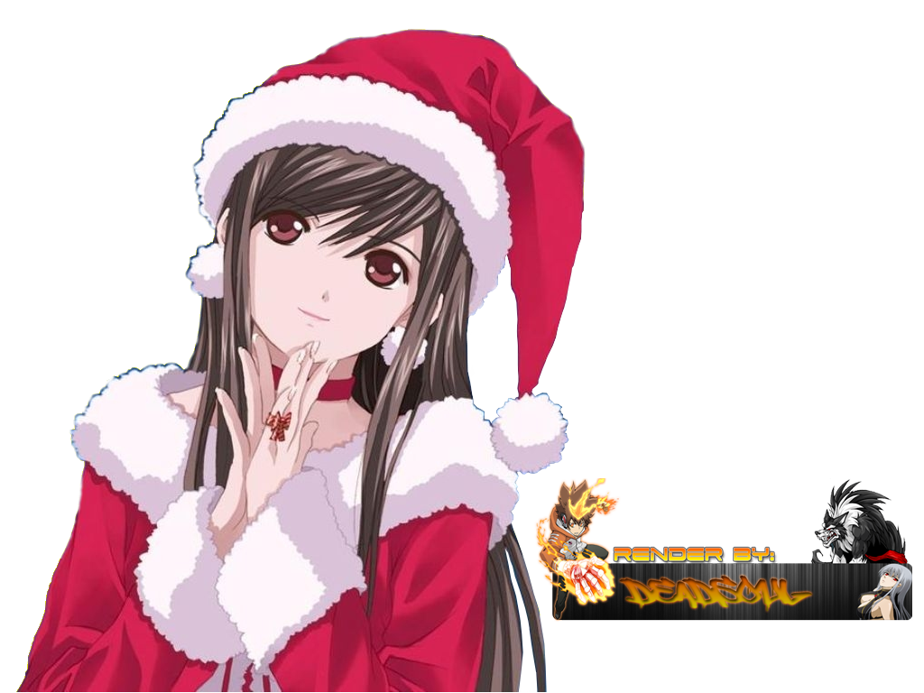 Anime Girl Merry Christmas , Png Download - Christmas Anime Wallpaper  Phone, Transparent Png - 500x767(#3384196)