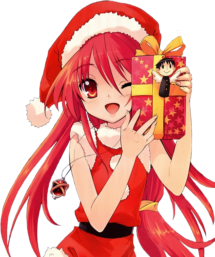 Anime Girl Merry Christmas , Png Download - Christmas Anime Wallpaper  Phone, Transparent Png - 500x767(#3384196)