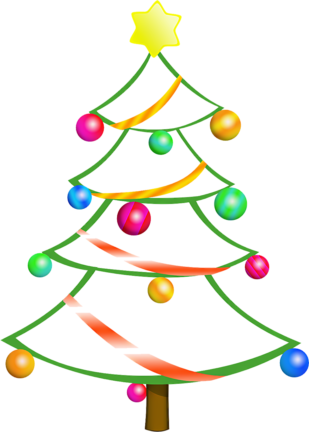 animated christmas decorations clipart free