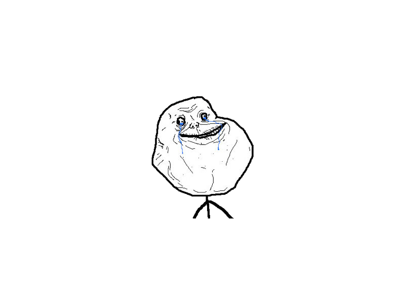 forever alone png transparent