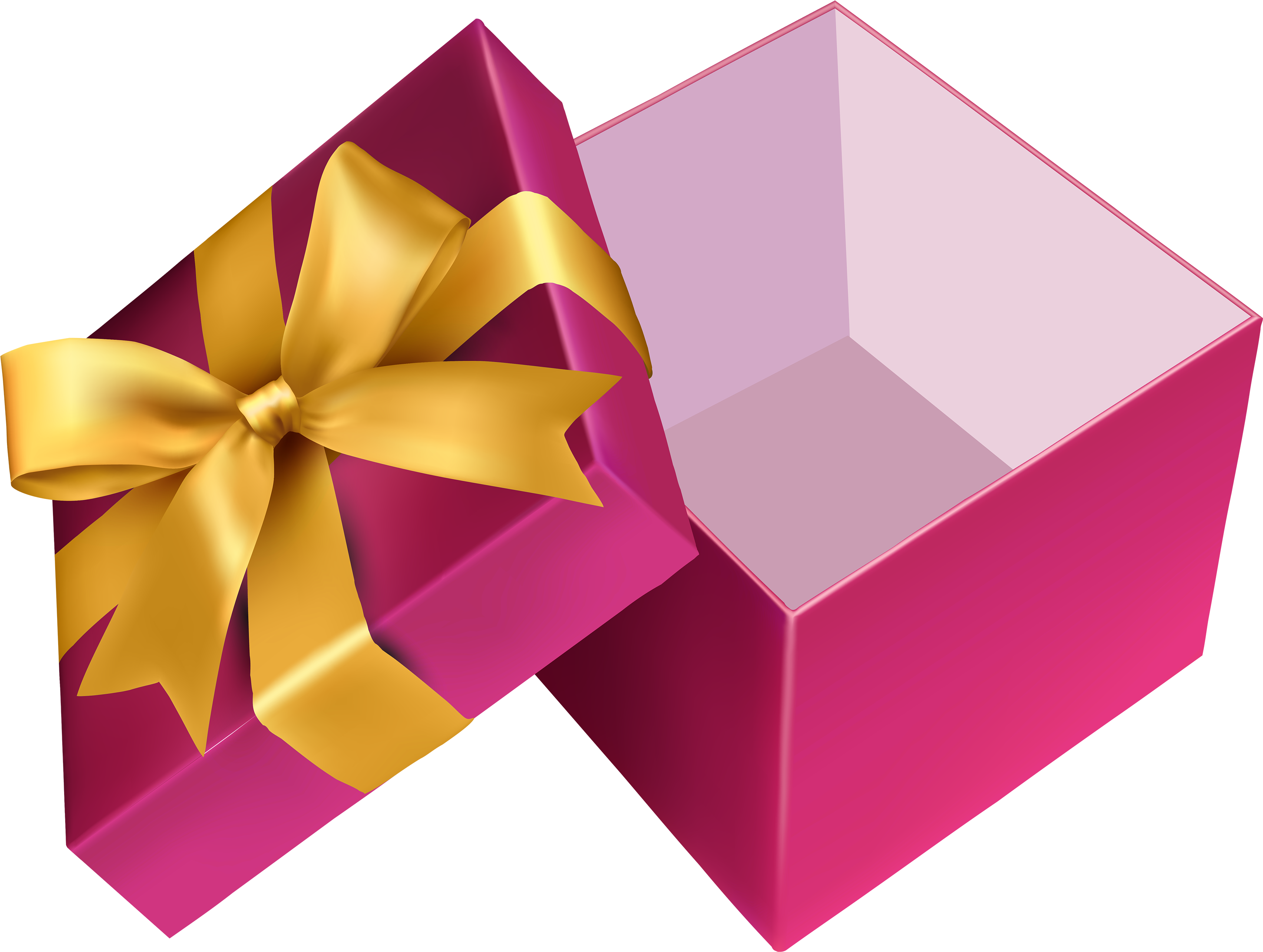 open christmas box png