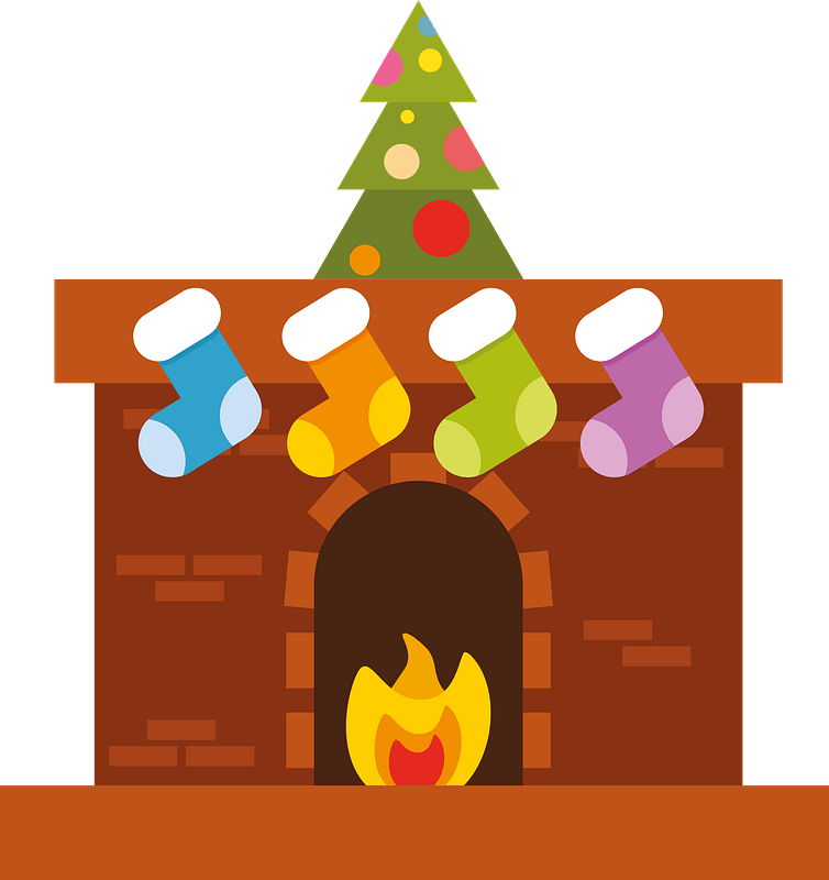 clip art fireplace