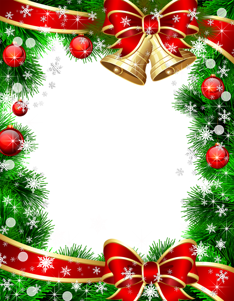 christmas photo frames templates free