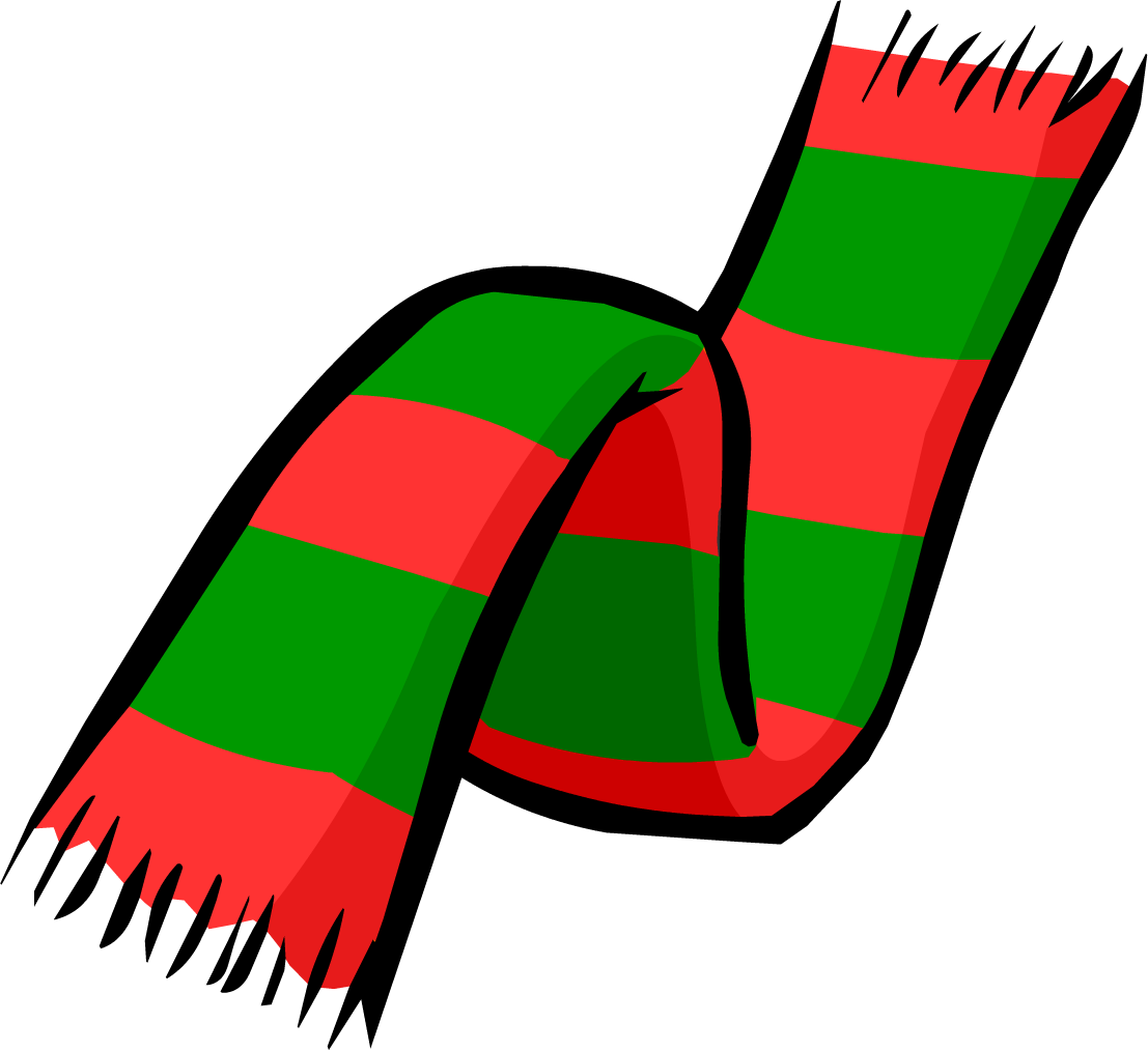 green scarf clipart free