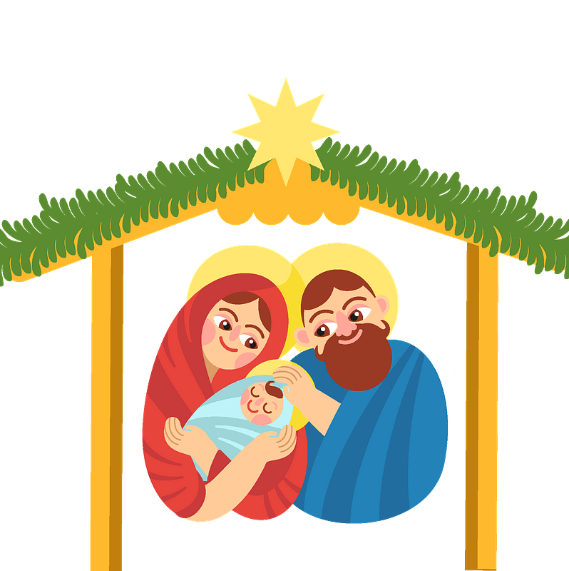 jesus christmas clipart nativity google