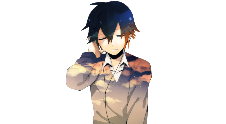 Download Cute Anime Boy Free HD Image HQ PNG Image